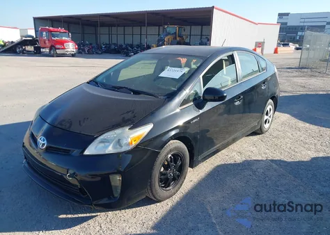 2015 Toyota Prius Three из США, поврежденный, VIN JTDKN3DU2F0440559